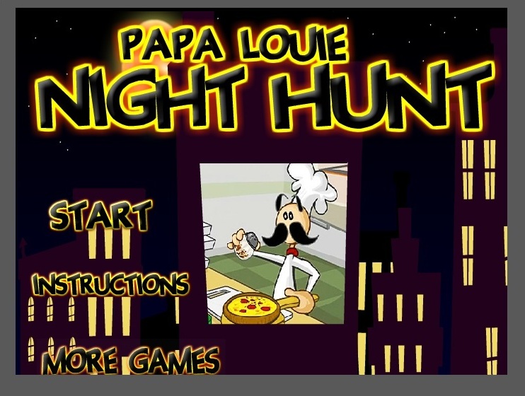 Papa Louie Night Hunt